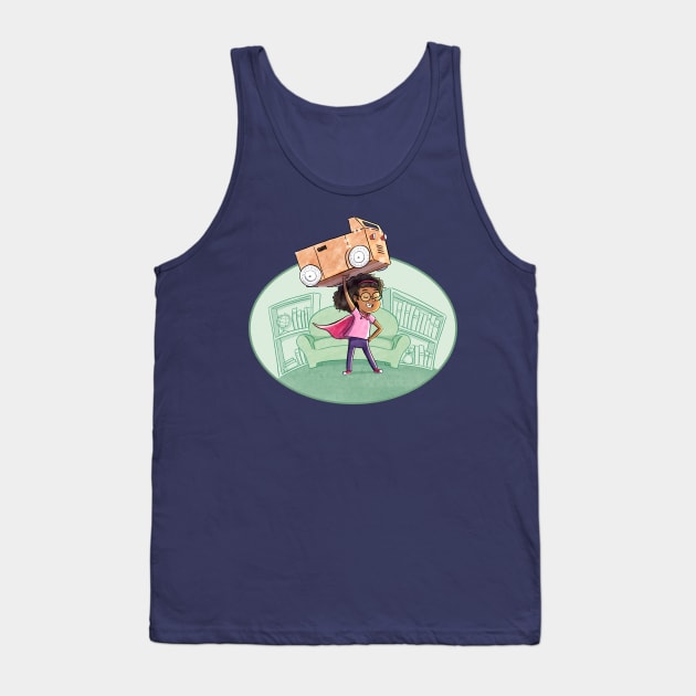 Girl Power Tank Top by NashSketches